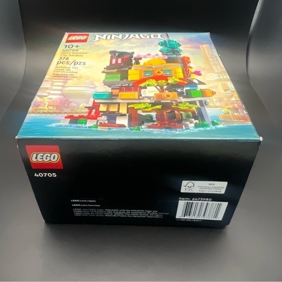 Retired LEGO Micro NINJAGO City Gardens 40705 – VIP Exclusive – New Sealed - Picture 3 of 7